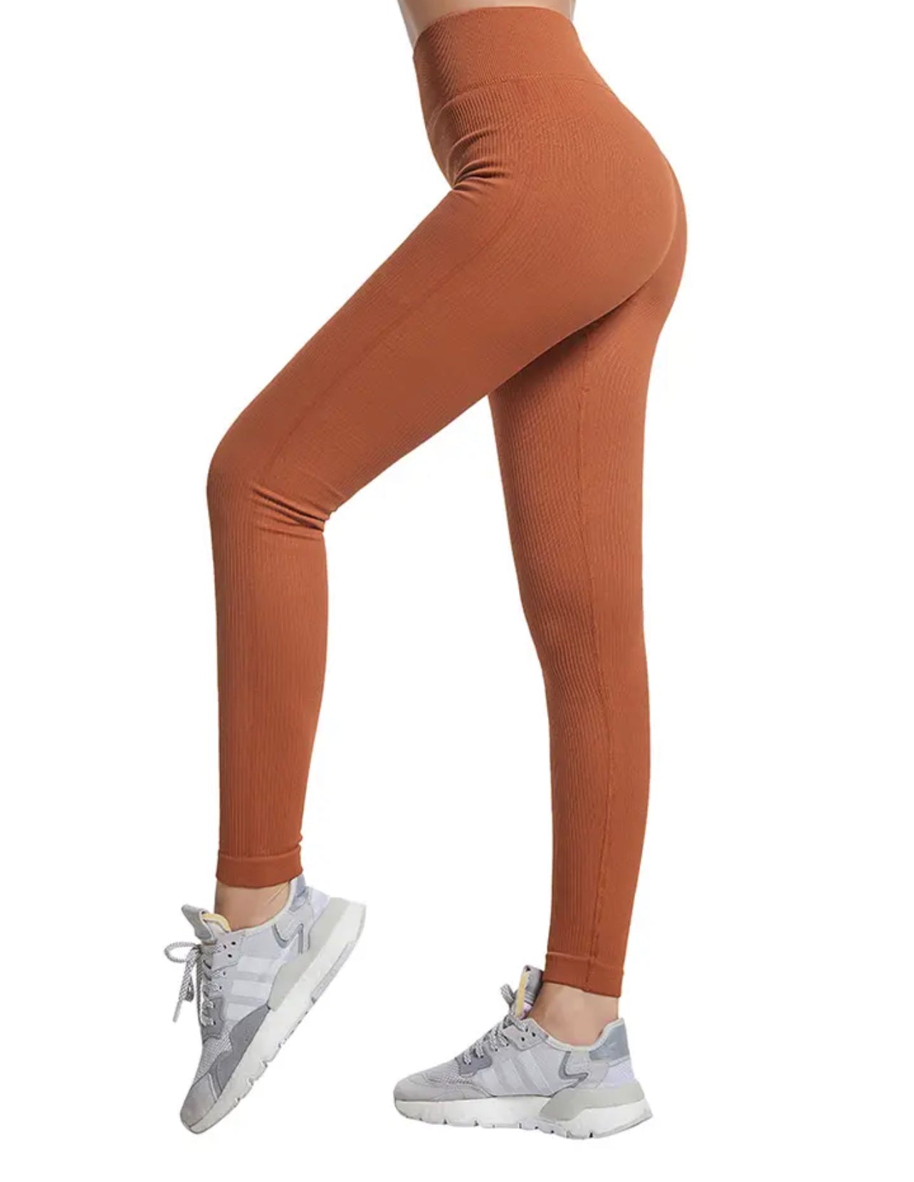 KIMMY High waist ribbed leggings