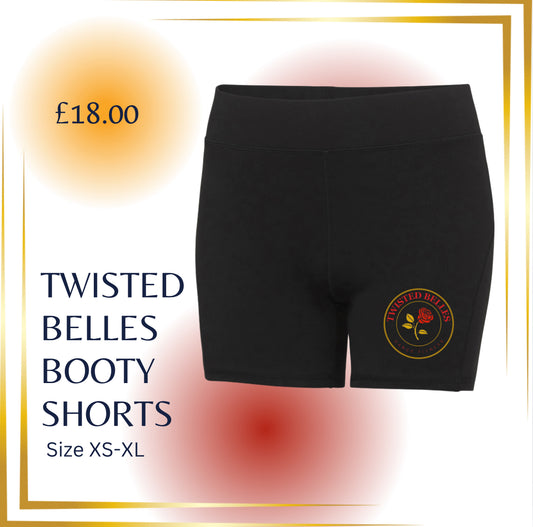 TWISTED BELLES BOOTY SHORTS